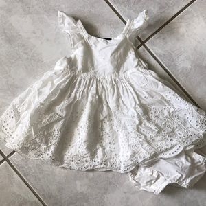*LAST CALL* GAP white eyelet dress
